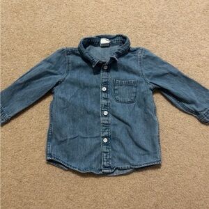 H&M Denim Button Down Shirt